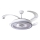 LED dimbare plafondventilator LED/70W/230V 3000-6000K diameter 50 cm wit + afstandsbediening