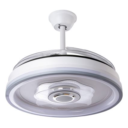 LED dimbare plafondventilator LED/70W/230V 3000-6000K diameter 50 cm wit + afstandsbediening