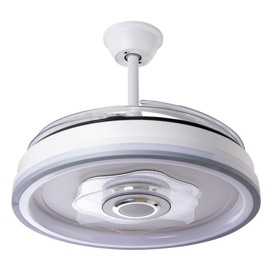 LED dimbare plafondventilator LED/70W/230V 3000-6000K diameter 50 cm wit + afstandsbediening