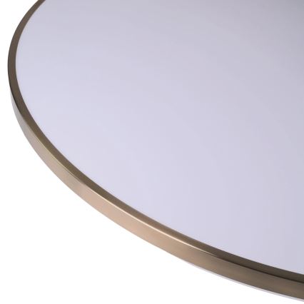 LED-dimbare plafondlamp KERN LED/80W/230V 3000/4000/6000K Ø 80 cm goudkleurig + afstandsbediening