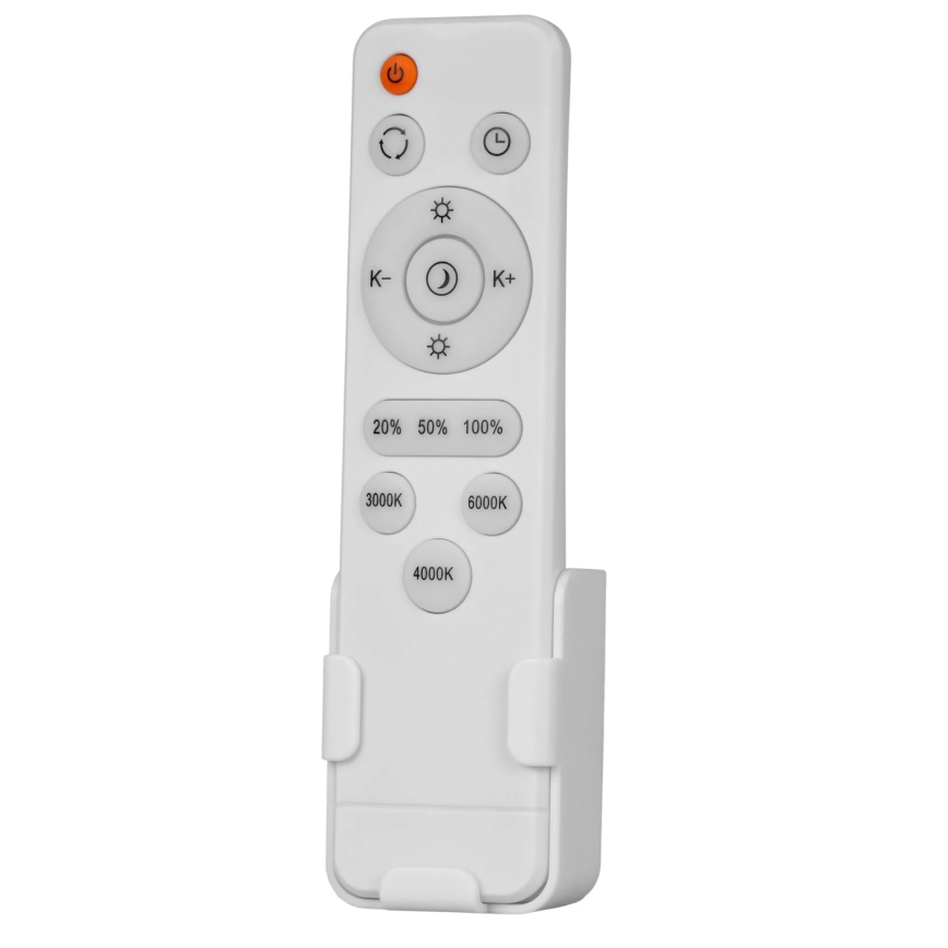 LED-dimbare plafondlamp KERN LED/80W/230V 3000/4000/6000K Ø 80 cm goudkleurig + afstandsbediening