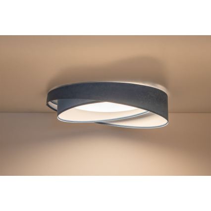 Dimbare LED-plafondlamp SMART GALAXY MODERN LED/24W/230V 3000–6500K Ø 55 cm blauw + afstandsbediening