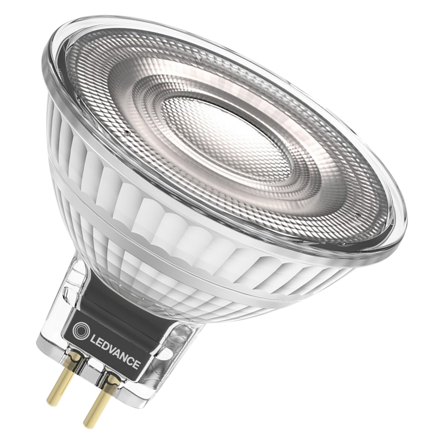 LED dimbare MR16-reflectorlamp GU5,3/5,3W/12V 3000K 36° CRI 97 - Ledvance