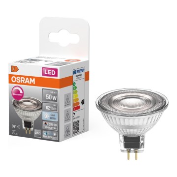 LED-dimbare reflectorlamp MR16 GU5,3/6,8W/12V 4000K 36° CRI 90 - Osram