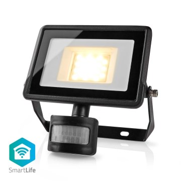 LED Dimbare Schijnwerper met Bewegingssensor SmartLife LED/20W/230V 3000-6500K IP44 Wi-Fi