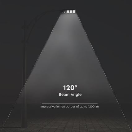 LED dimbare solar straatlamp met bewegings- en schemersensor LED/12W/3,2V 6000K IP65 10000 mAh zwart + afstandsbediening