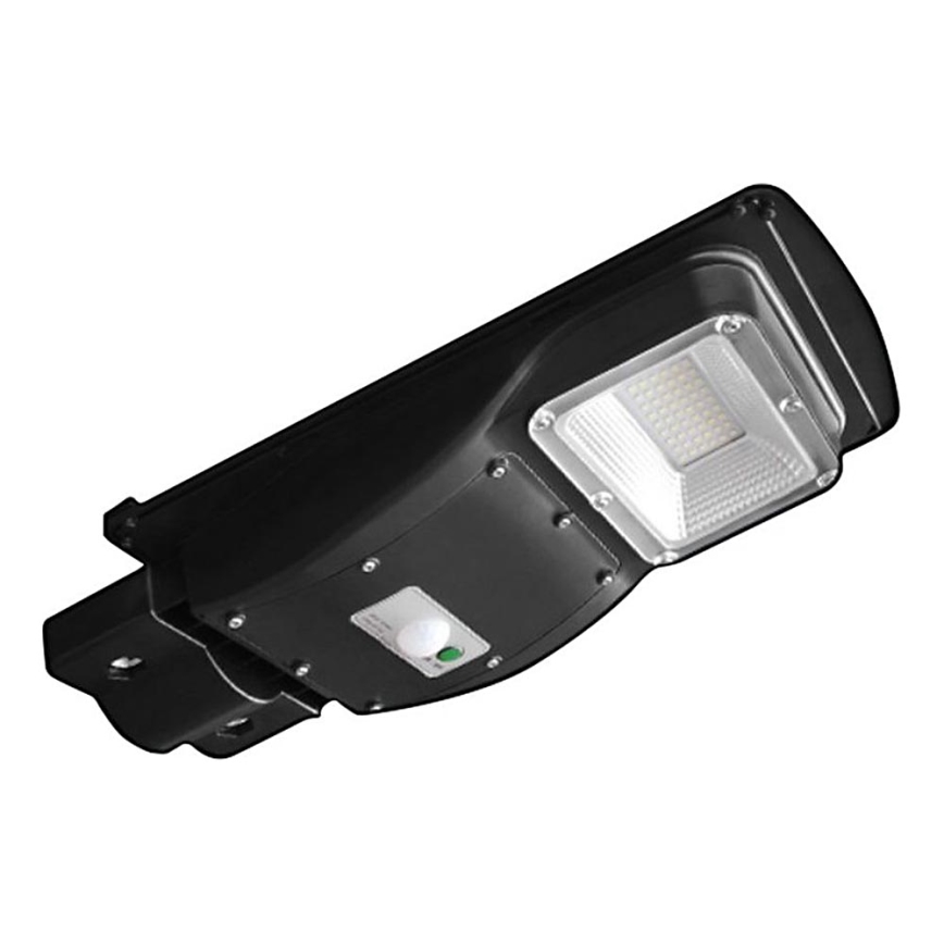 LED dimbare solar straatlamp met bewegings- en schemersensor LED/6W/3,2V 6000K IP65 5000 mAh zwart + afstandsbediening