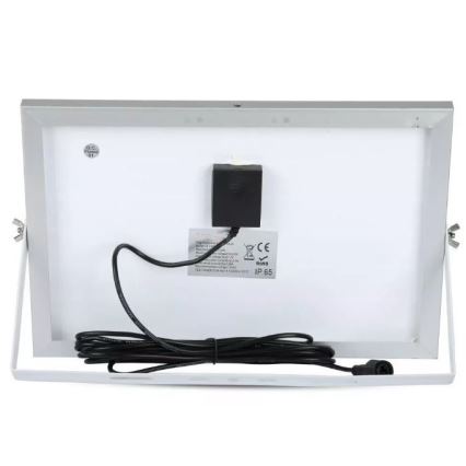 LED Dimbare Zonne-Reflector LED/12W/3,2V 6000K IP65 5000 mAh + afstandsbediening