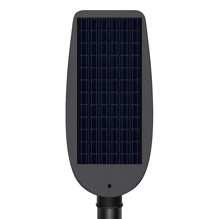 Dimbare LED-zonne-straatlamp met sensor VENICE LED/100W/3,2V 6000 mAh IP65 zwart + afstandsbediening