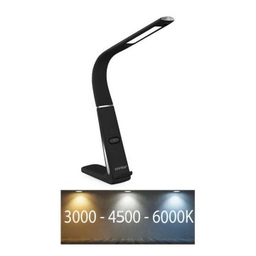 LED dimbare tafel lamp met draadloos opladen en sensor LORD EVO LED/8W/230V 3000K/4500K/6000K zwart