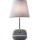 LED-dimbare tafellamp met draadloos Qi-opladen SOFA LED/6W/230V grijs