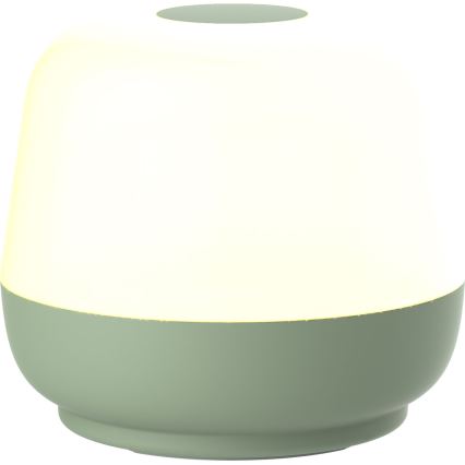 LED Dimbare Touch Buiten Tafel Lamp SAMBA LED/1,2W/5V USB 1200 mAh IP44 groen