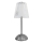 LED Dimbare touch oplaadbare tafellamp ELBA LED/1,6W/800 mAh mat chroom/doorzichtig