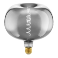LED-dimbare VINTAGE-lamp E27/4W/230V 2200K glanzend chroom - Eglo 110098