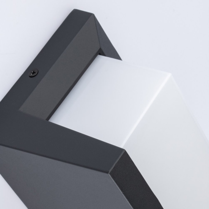 LED dimbare buitenwandlamp NEELY 1xE27/6W/230V 2700-6500K IP54 antraciet