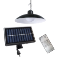 LED Dimbare zonne-hanglamp met schemersensor LED/6W/3,7V 800 mAh IP44 + afstandsbediening