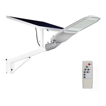LED Dimbare Zonne-LED-straatlamp SAMSUNG CHIP LED/50W/6,4V 4000K IP65 30000 mAh + afstandsbediening