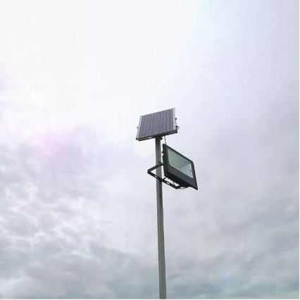 LED Dimbare zonne-schijnwerper LED/12W/3,2V 6000K IP65 5000 mAh + afstandsbediening