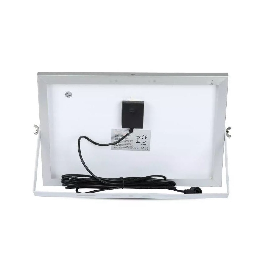 LED Dimbare zonne-schijnwerper LED/12W/3,2V 6000K IP65 5000 mAh + afstandsbediening