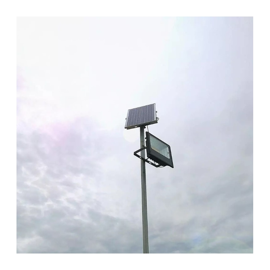 LED Dimbare zonne-schijnwerper LED/16W/3,2V 4000K IP65 10000 mAh + afstandsbediening