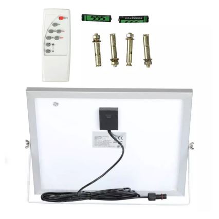 LED Dimbare zonne-schijnwerper LED/16W/3,2V 4000K IP65 10000 mAh + afstandsbediening