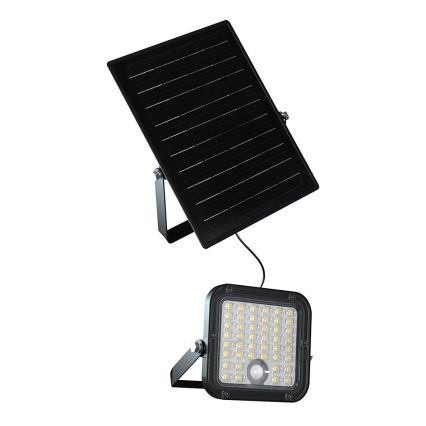 LED Dimbare zonne-schijnwerper met sensor LED/10W/3,7V 4000/6000K IP65 3600 mAh + afstandsbediening
