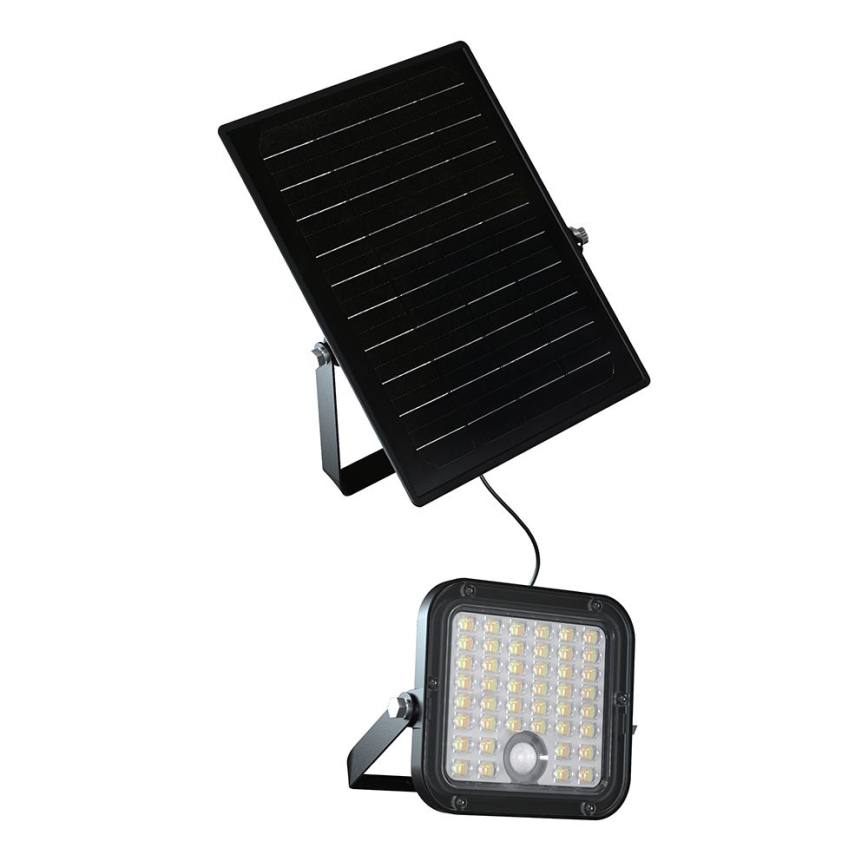 LED Dimbare zonne-schijnwerper met sensor LED/10W/3,7V 4000/6000K IP65 3600 mAh + afstandsbediening
