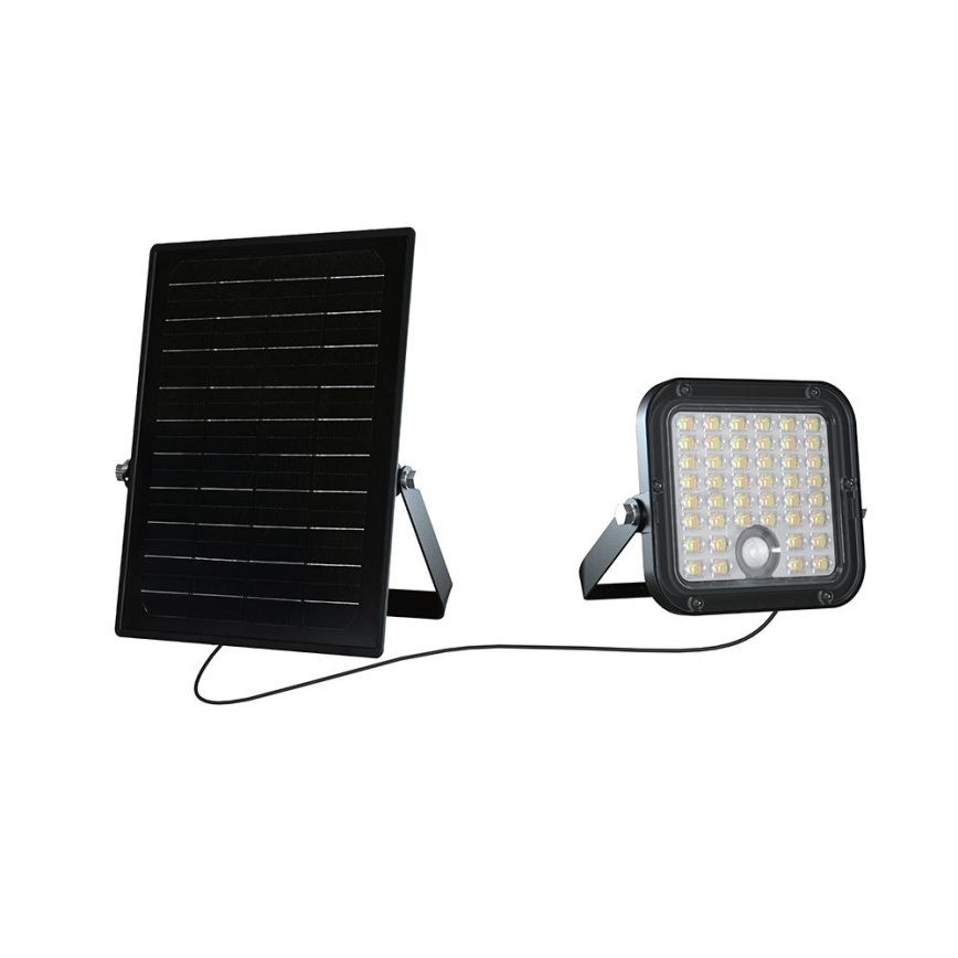 LED Dimbare zonne-schijnwerper met sensor LED/10W/3,7V 4000/6000K IP65 3600 mAh + afstandsbediening