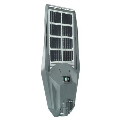 LED Dimbare zonne-straatlantaarn met sensor KERS LED/300W/3,2V 6500K 8000 mAh IP65 grijs + afstandsbediening