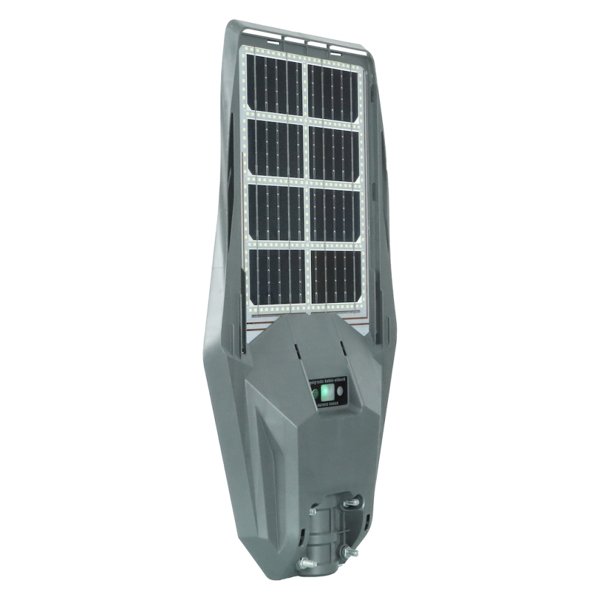 LED Dimbare zonne-straatlantaarn met sensor KERS LED/300W/3,2V 6500K 8000 mAh IP65 grijs + afstandsbediening