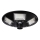 LED Dimbare zonne-straatlantaarn met sensor LED/22W/6V 18000 mAh 6500K IP65 zwart + afstandsbediening