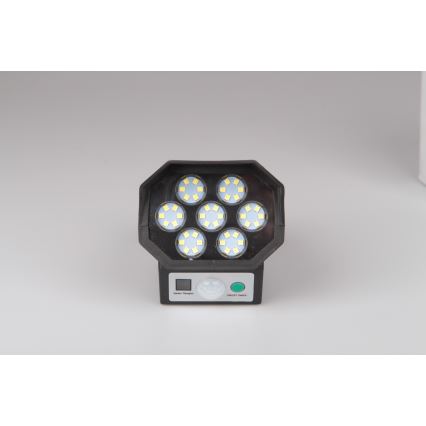 LED Dummy bewakingscamera met sensor en met een zonnepaneel LED/5W/5,5V IP65 + afstandsbediening