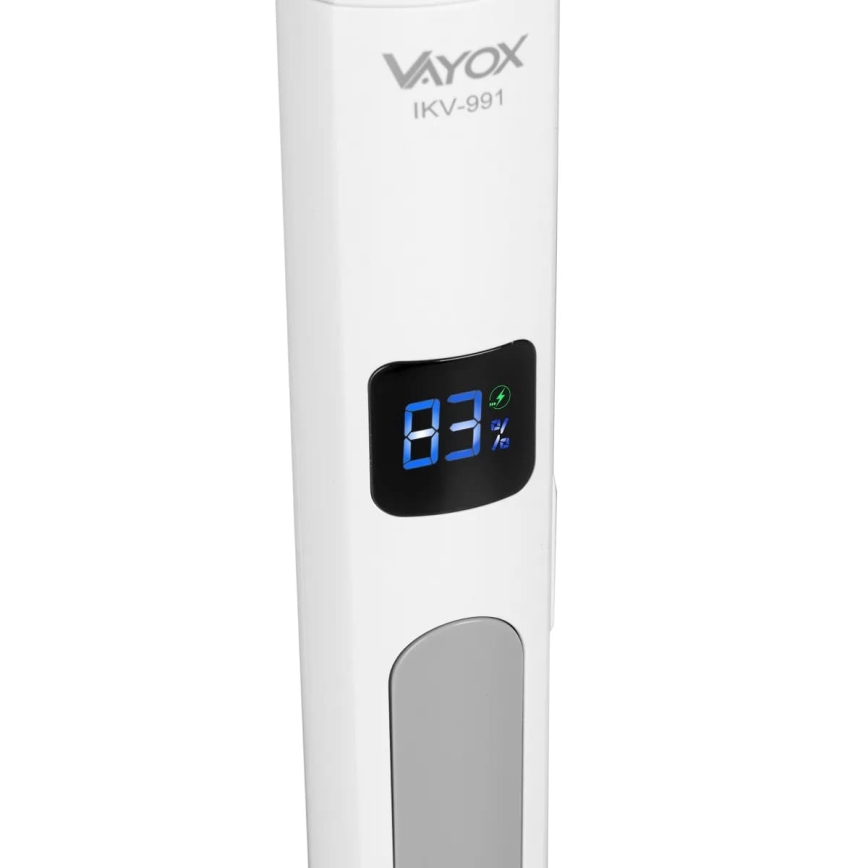 LED Elektrische insectenval 2in1 met LCD scherm 1200 mAh/5V wit