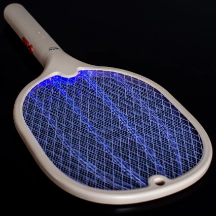 LED Elektrische insectenvanger 2-in-1 500 mAh/5V beige