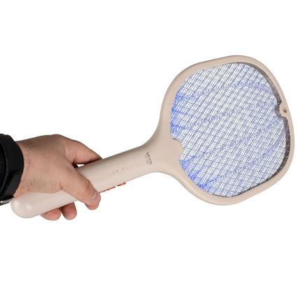 LED Elektrische insectenvanger 2-in-1 500 mAh/5V beige