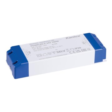 LED elektronische transformator 100W/24V