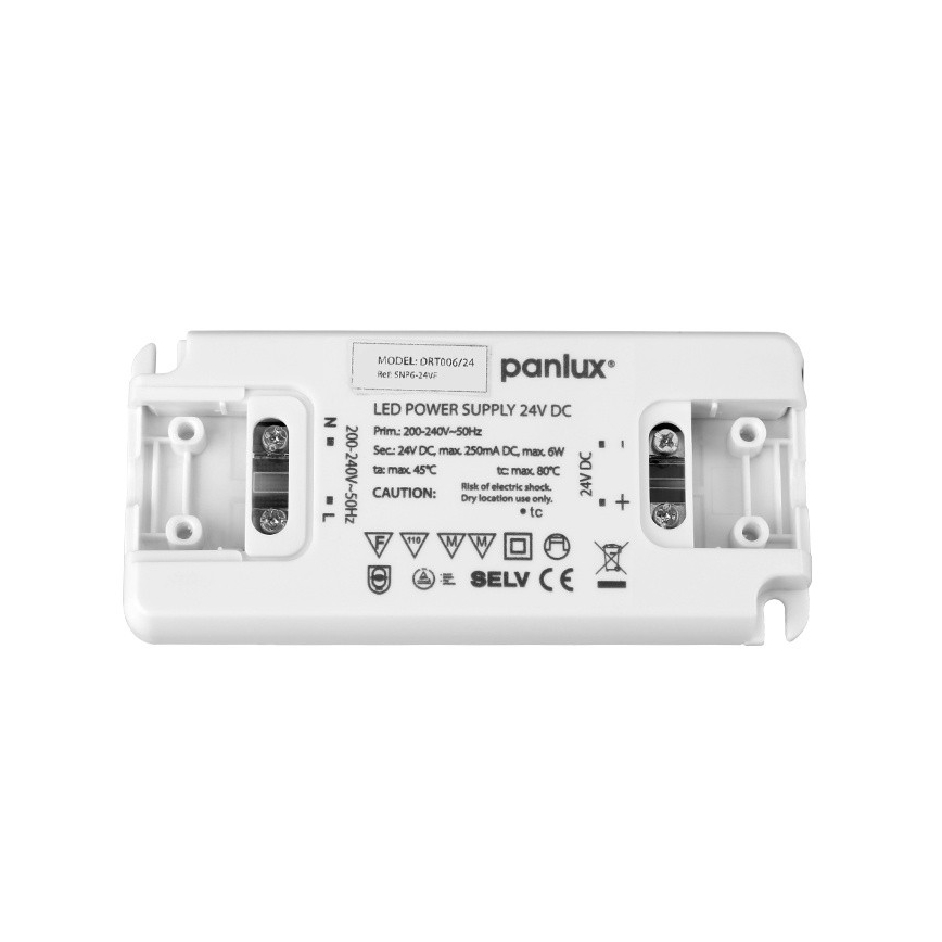 LED elektronische transformator 6W/230/24V