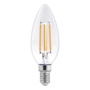 LED-filamentlamp C37 E14/6W/230V 3000K