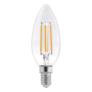 LED-filamentlamp C37 E14/6W/230V 4000K