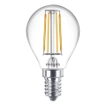 LED-filamentlamp Philips E14/4,3W/230V 4000K