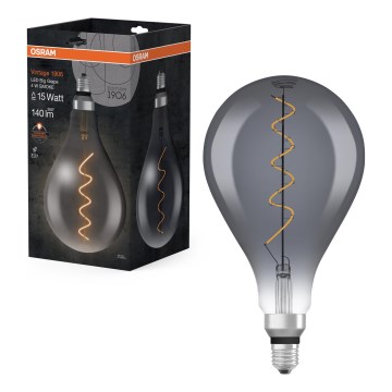 LED-filamentlamp VINTAGE E27/4W/230V 1800K - Osram