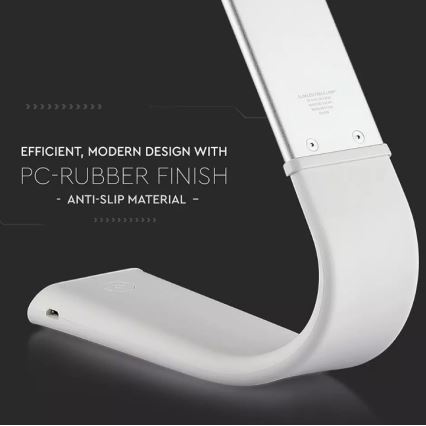 LED Flexibel dimbaar tafellamp LED/6,5W/5V 2000 mAh 3000K/4500K/6000K
