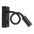 LED Flexibele lamp TONIL LED/2,7W/230V zwart