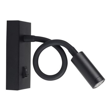 LED Flexibele lamp TONIL LED/2,7W/230V zwart