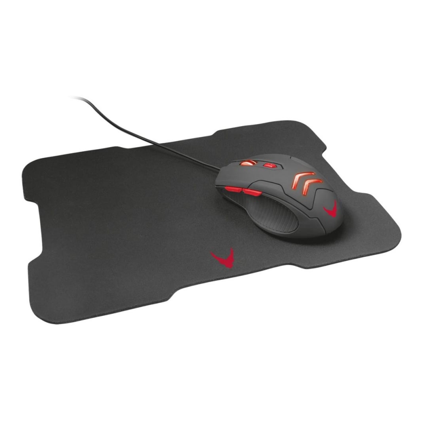 LED Gaming Muis met Muismat VARR 800 - 3200 DPI