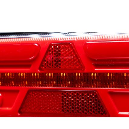 LED Gecombineerd licht met dynamische richtingaanwijzer LED/10-30V IP67 links