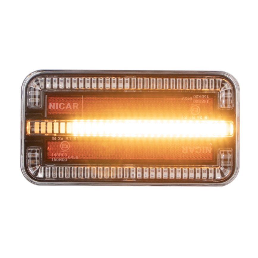 LED Gecombineerd licht met dynamische richtingaanwijzer LED/12-24V IP65
