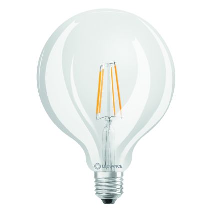 LED-gloeilamp GLOBE CLASSIC FILAMENT G125 E27/4W/230V 2700K - Ledvance