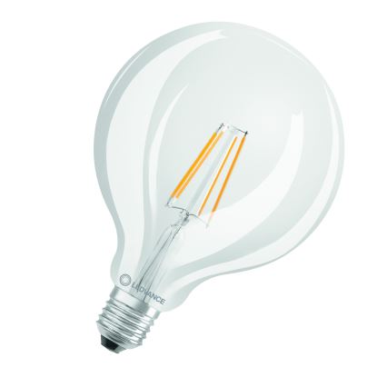LED-gloeilamp GLOBE CLASSIC FILAMENT G125 E27/4W/230V 2700K - Ledvance