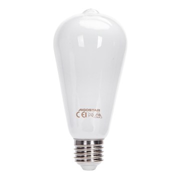 LED-gloeilamp ST64 E27/8W/230V 330° 6500K - Aigostar